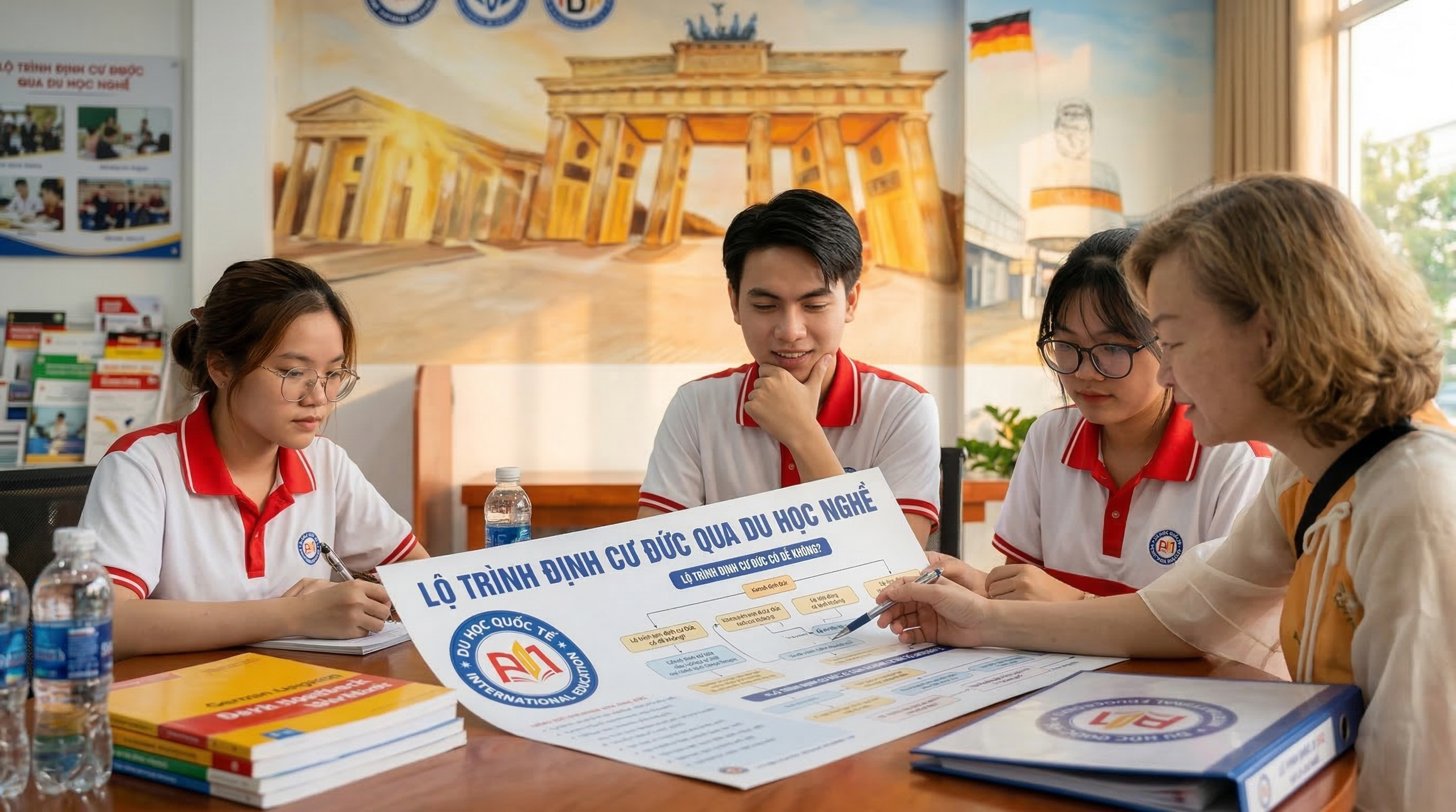 2. Đầu tư định cư đức qua du học nghề: Lộ trình định cư đức có dễ không?