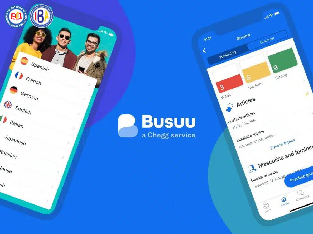 Busuu – Học tiếng Đức có lộ trình rõ ràng