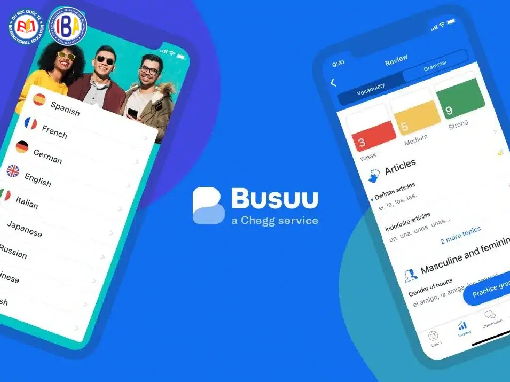 Busuu – Học tiếng Đức có lộ trình rõ ràng