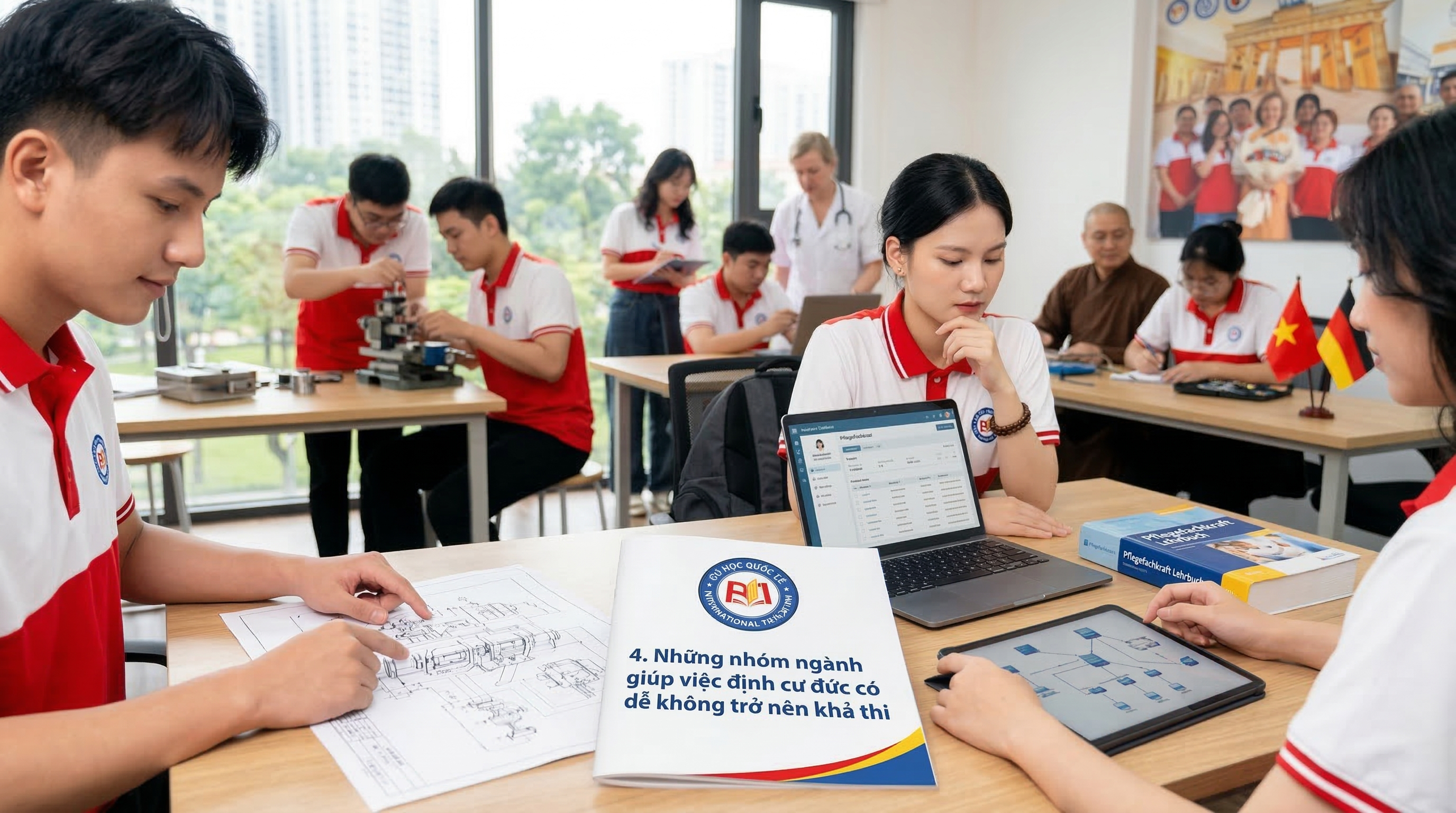 4. Những nhóm ngành giúp việc định cư đức có dễ không trở nên khả thi