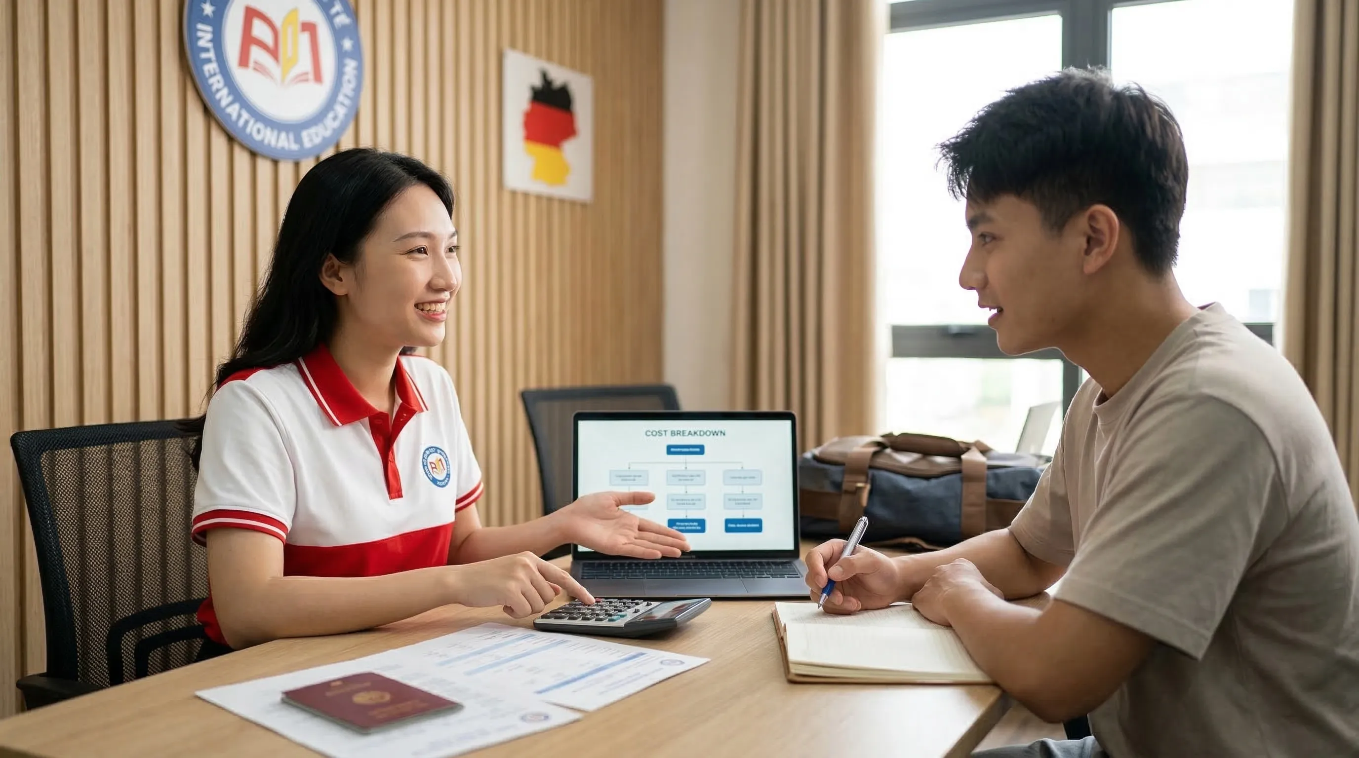 Chi Phí Đi Xuất Khẩu Đức Gồm Những Gì? Cập Nhật Mới Nhất 2026 10 Optimale Lösung für Kosten der Arbeitsmigration nach Deutschland mit PDT EDUCATION