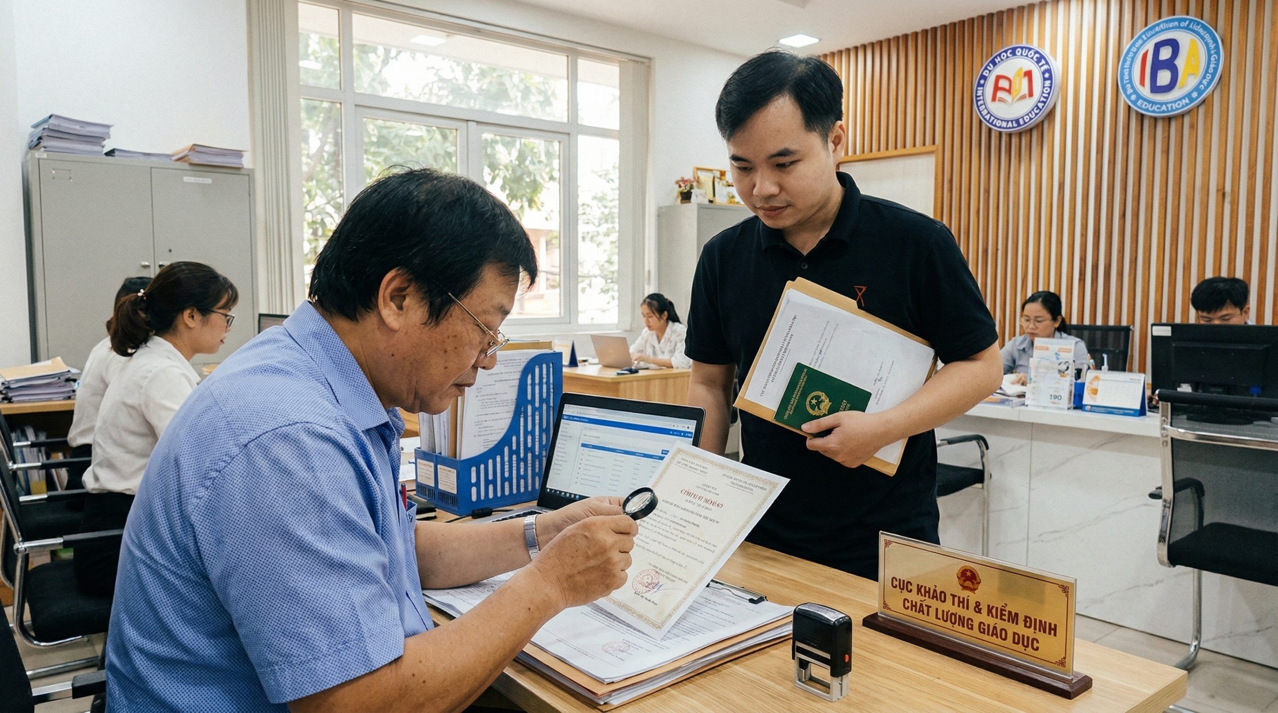 công nhận văn bằng cục khảo thí