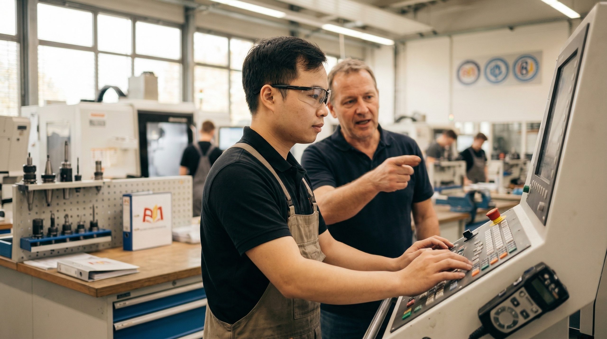 Labor Cooperation Costs in Germany and Realistic Vocational Training