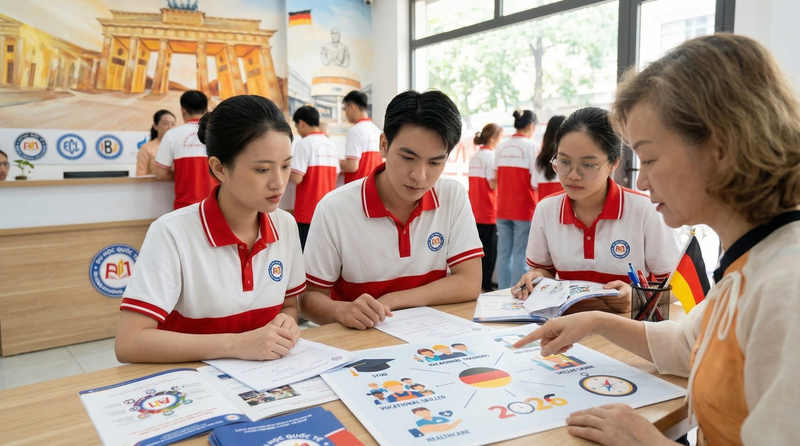 Điều Kiện Đi Đức Theo Bộ Thương Binh Xã Hội 2026 Mới Nhất