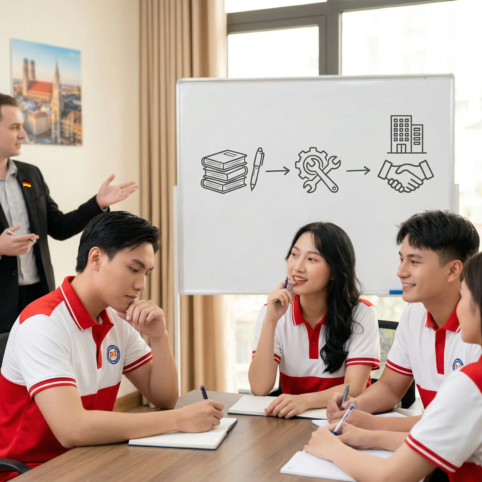 Hiểu Đúng Về Hình Thức XKLD Sang Đức Qua Diện Du Học Nghề xkld sang đức