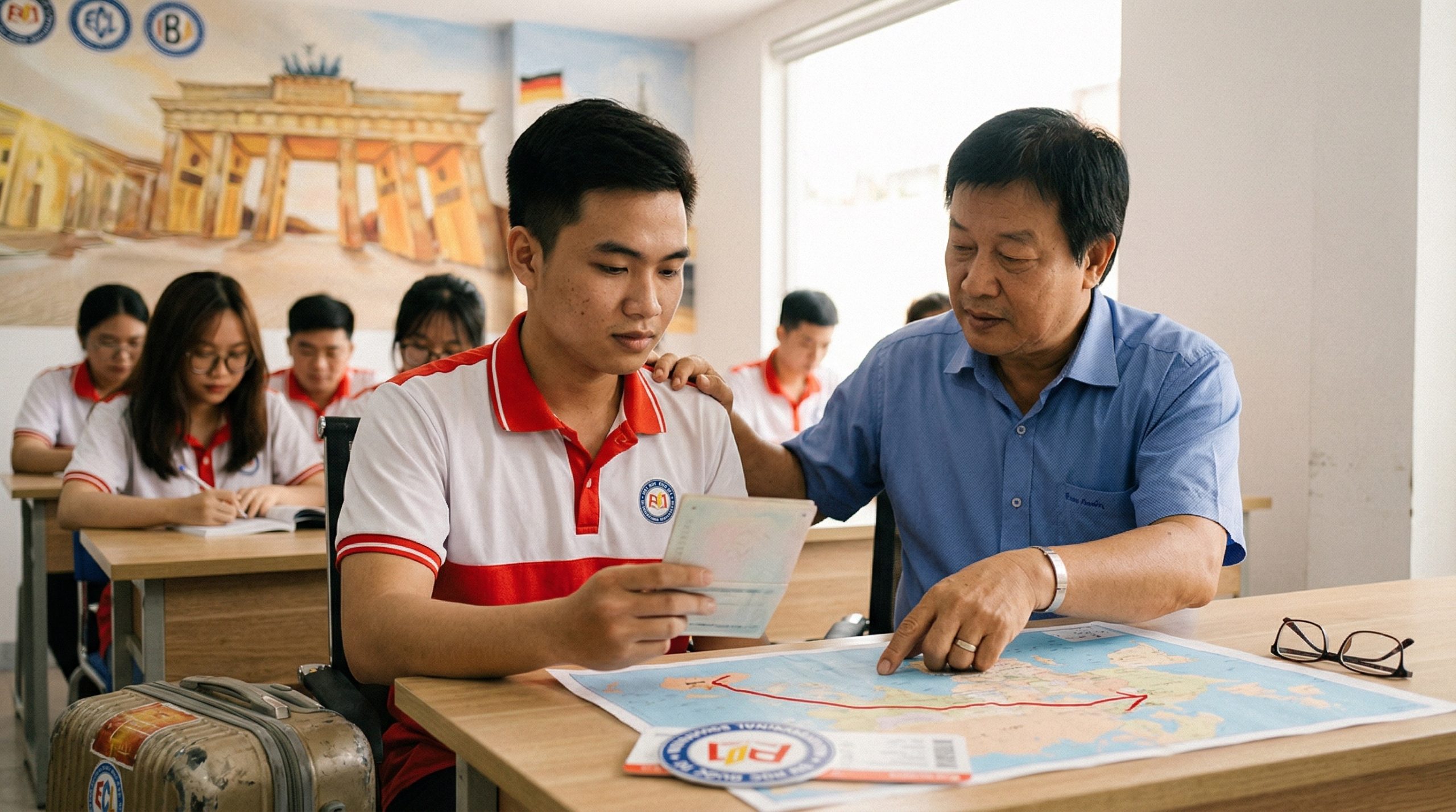 Lộ Trình 5 Bước Đi XKLD Sang Đức Cùng PDT EDUCATION