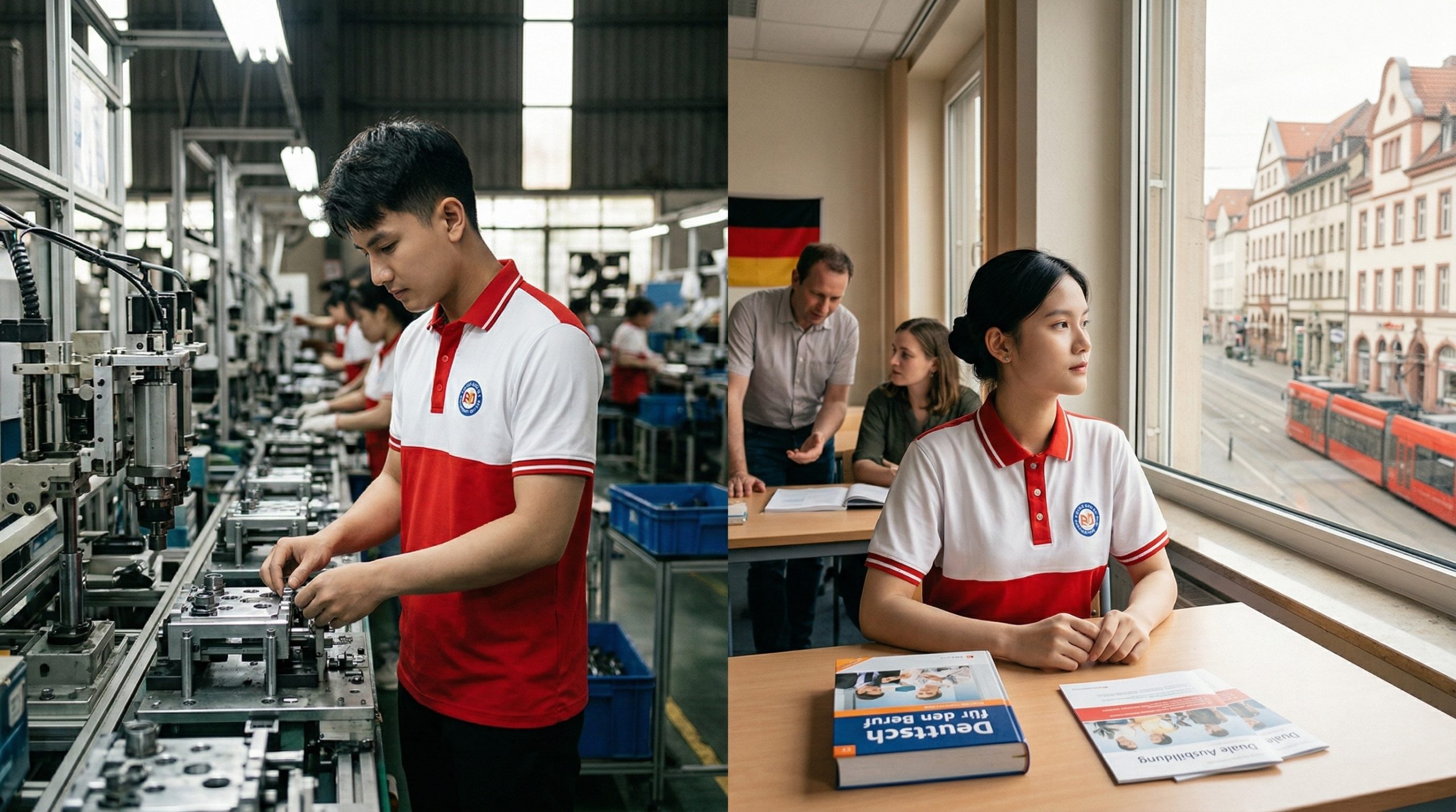 Tìm Việc Làm Ở Khu Công Nghiệp Tân Đức Hay Đi Du Học Nghề Đức?