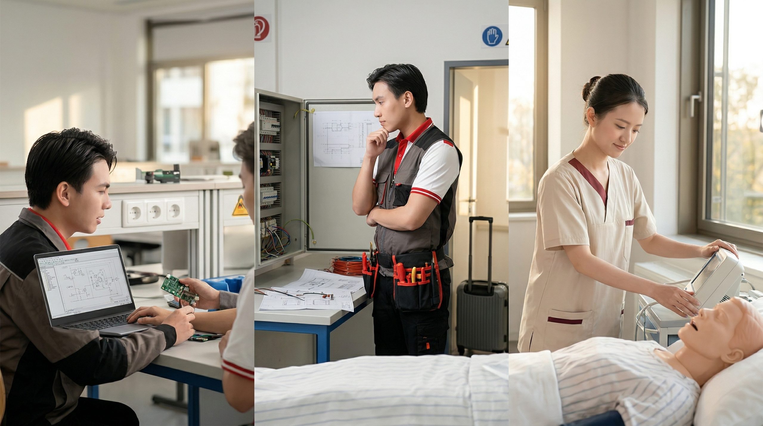 Top 3 Ngành Nghề Khát Nhân Lực Khi Đi Xuất Khẩu Đức