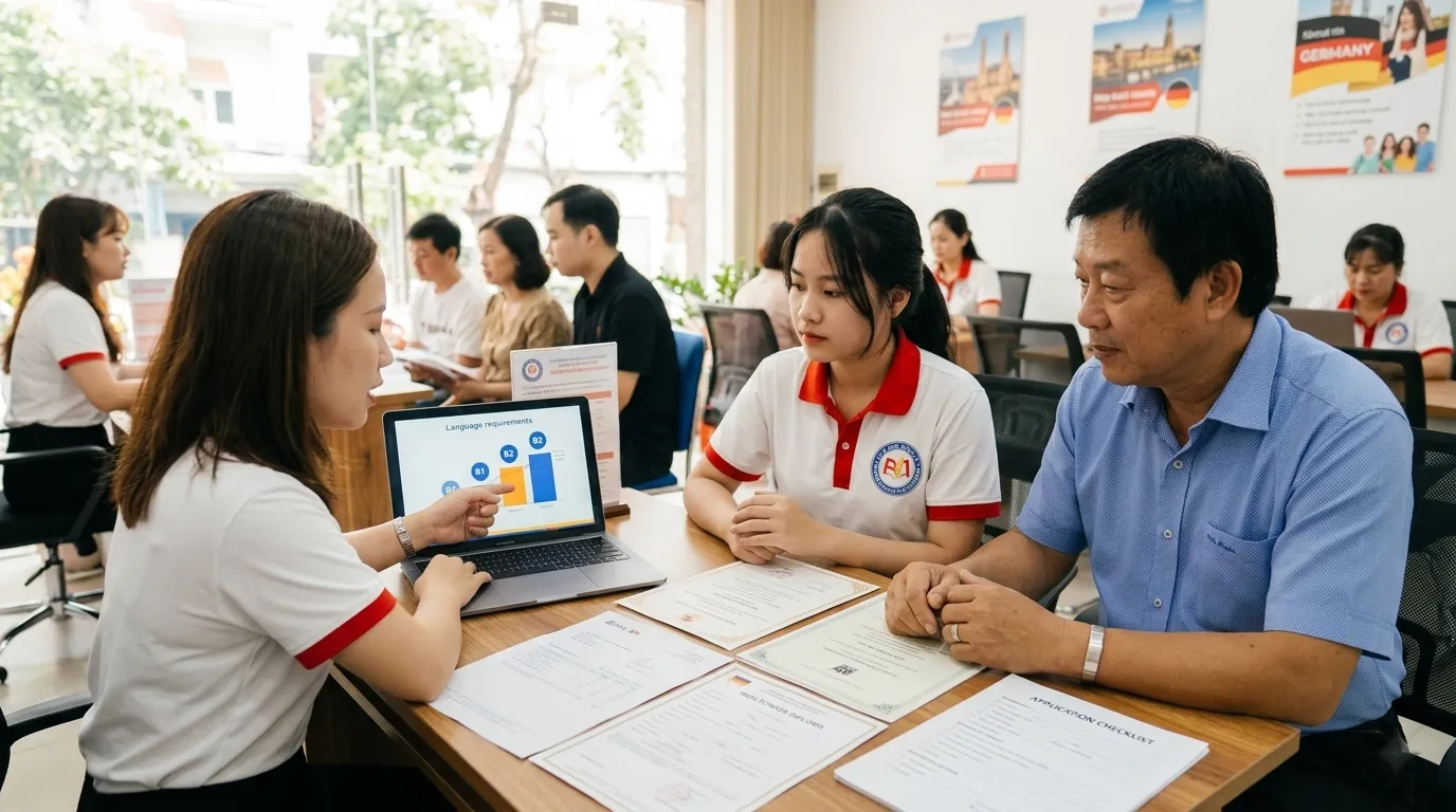 điều kiện đi du học nghề đức
