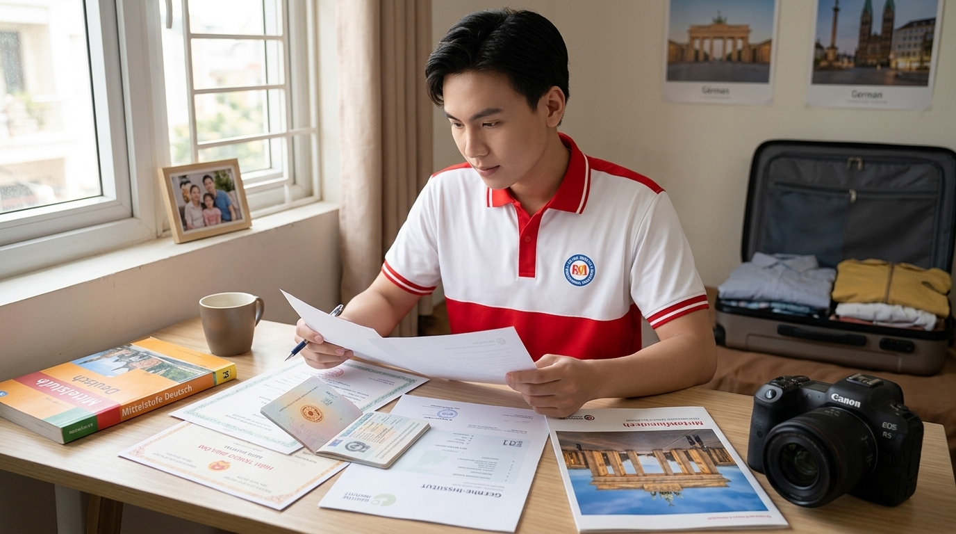 Điều kiện đi du học nghề Đức về bằng cấp Điều kiện đi du học nghề Đức về bằng cấp