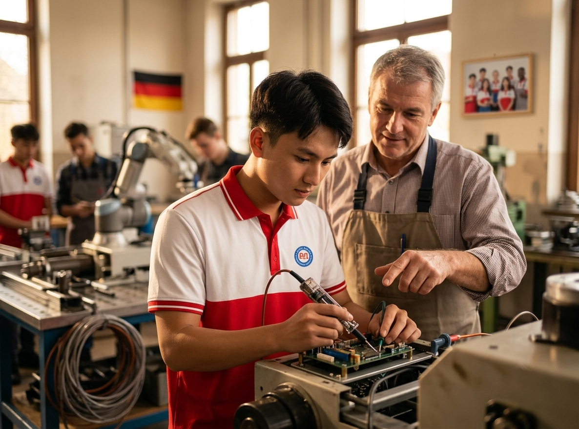 Học nghề gì có tương lai khi hướng đến thị trường Đức? Học nghề gì có tương lai khi hướng đến thị trường Đức?