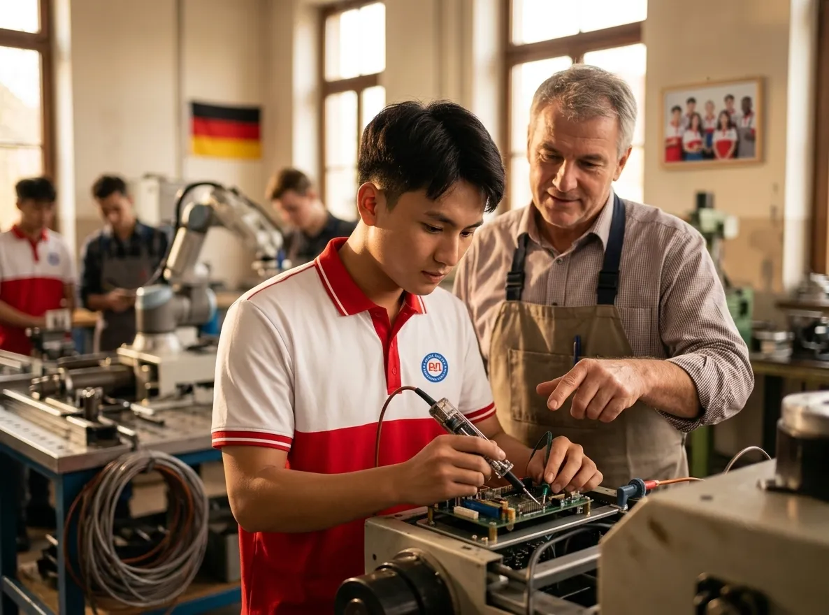 Học nghề gì có tương lai khi hướng đến thị trường Đức?