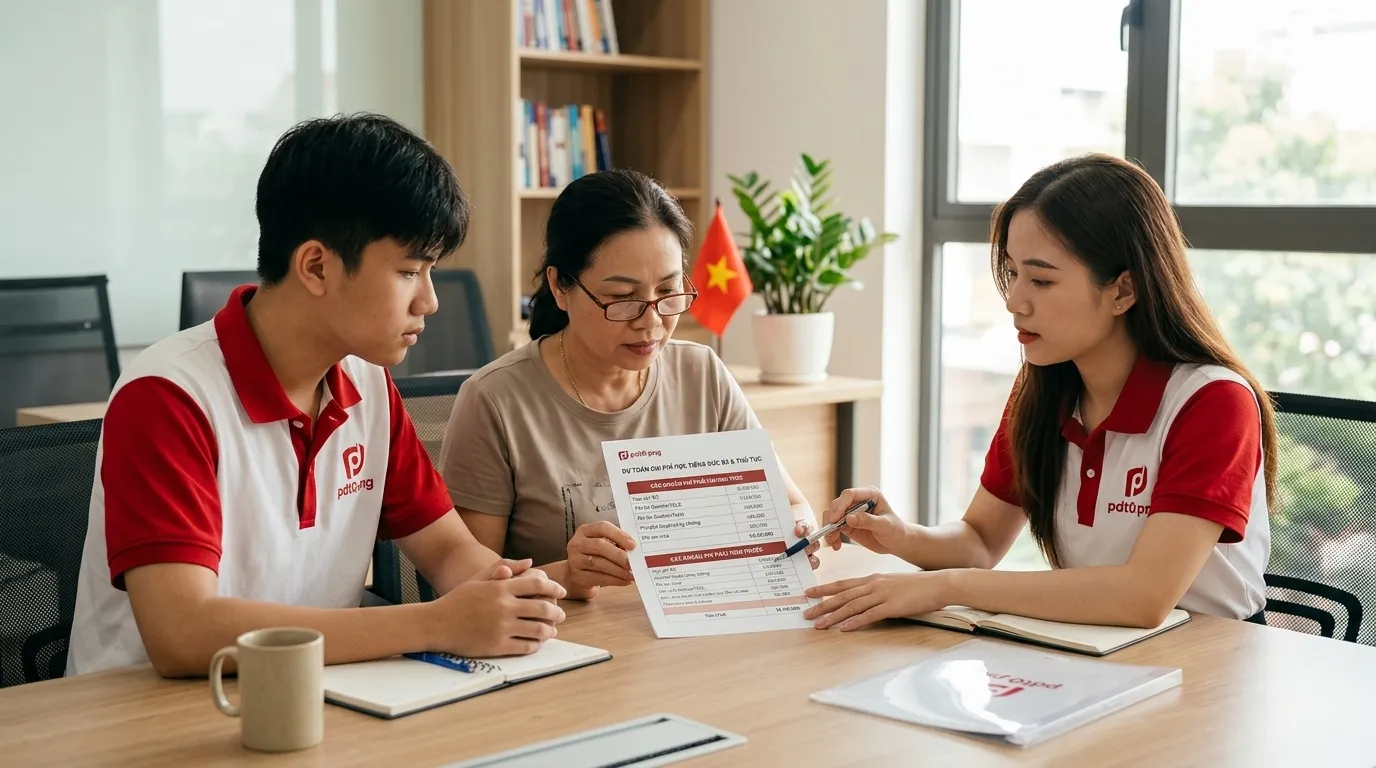 Báo giá tiếng Đức B2 và các khoản phí phải tính trước Báo giá tiếng Đức B2 và các khoản phí phải tính trước