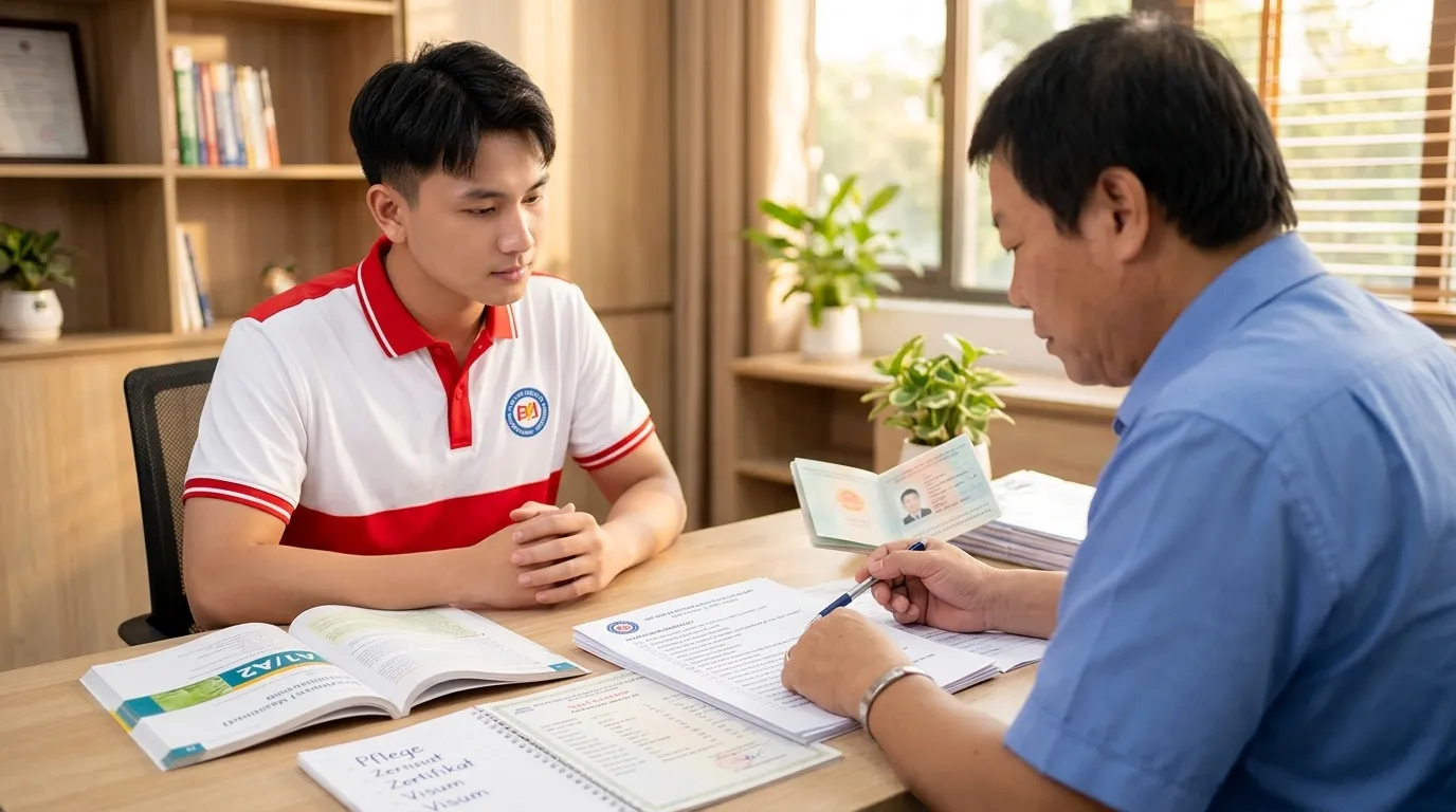 Điều kiện du học nghề điều dưỡng Đức: học lực, tiếng Đức và hồ sơ pháp lý Điều kiện du học nghề điều dưỡng Đức: học lực, tiếng Đức và hồ sơ pháp lý