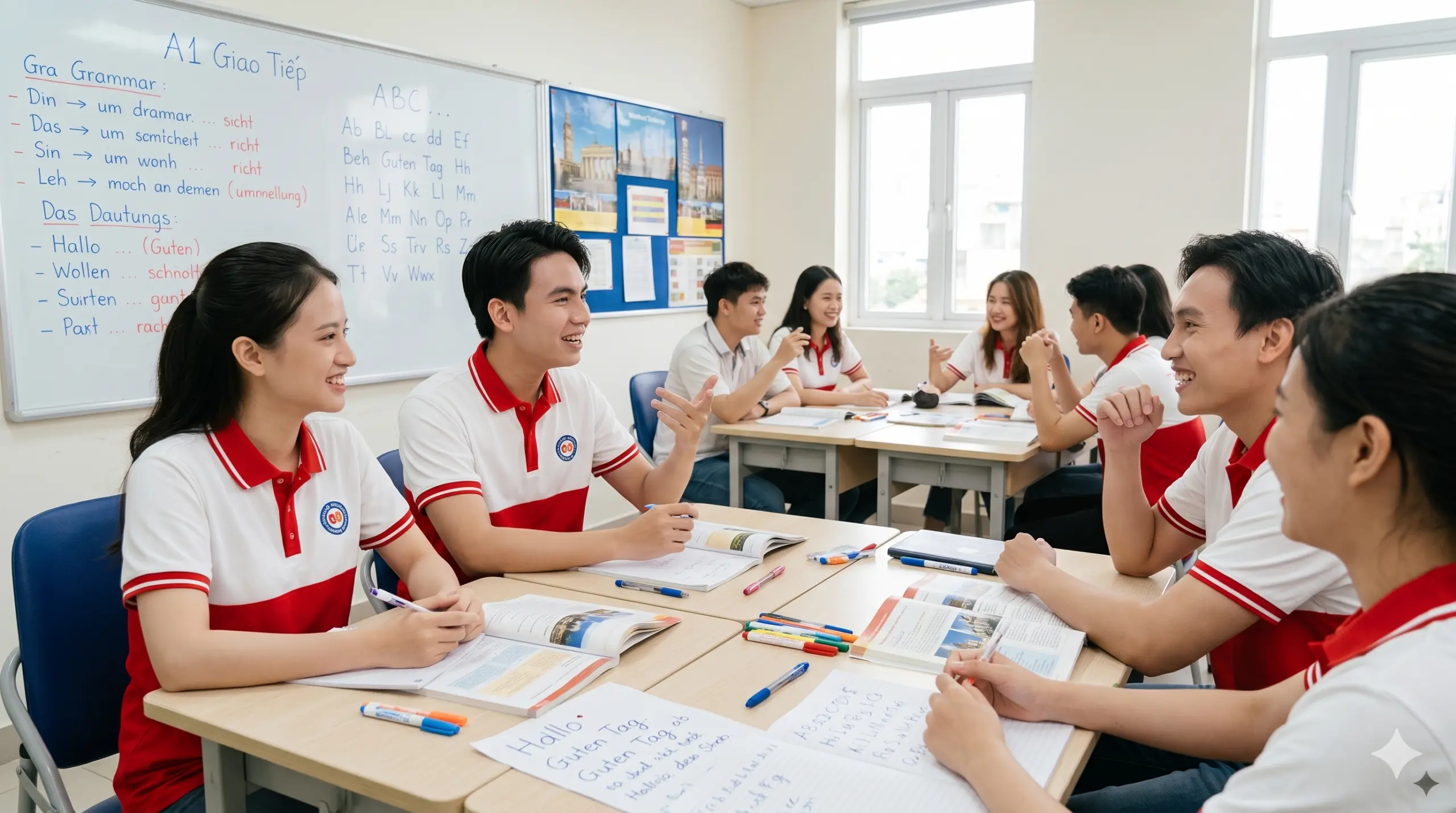 Bảng Chữ Cái Tiếng Đức Và Cách Phát Âm Cho Người Mới (2026) 8 Lộ Trình Học Tiếng Đức Từ Con Số 0: Từ Bảng Chữ Cái Đến Giao Tiếp A1 - PDT Education